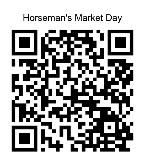 QR code to pay for Horseman's Market Day Registration